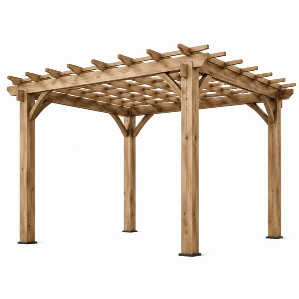 Pergola drewniana z drewna sosnowego 3x3 m